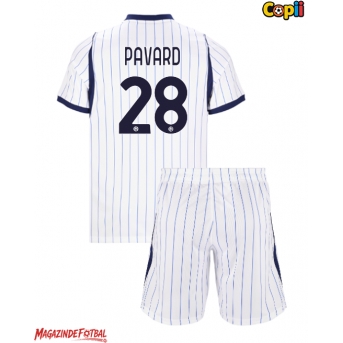 Inter Milan Benjamin Pavard #28 Echipament de Fotbal Replică 2026-27 Copii Deplasare (+ Șorturi)